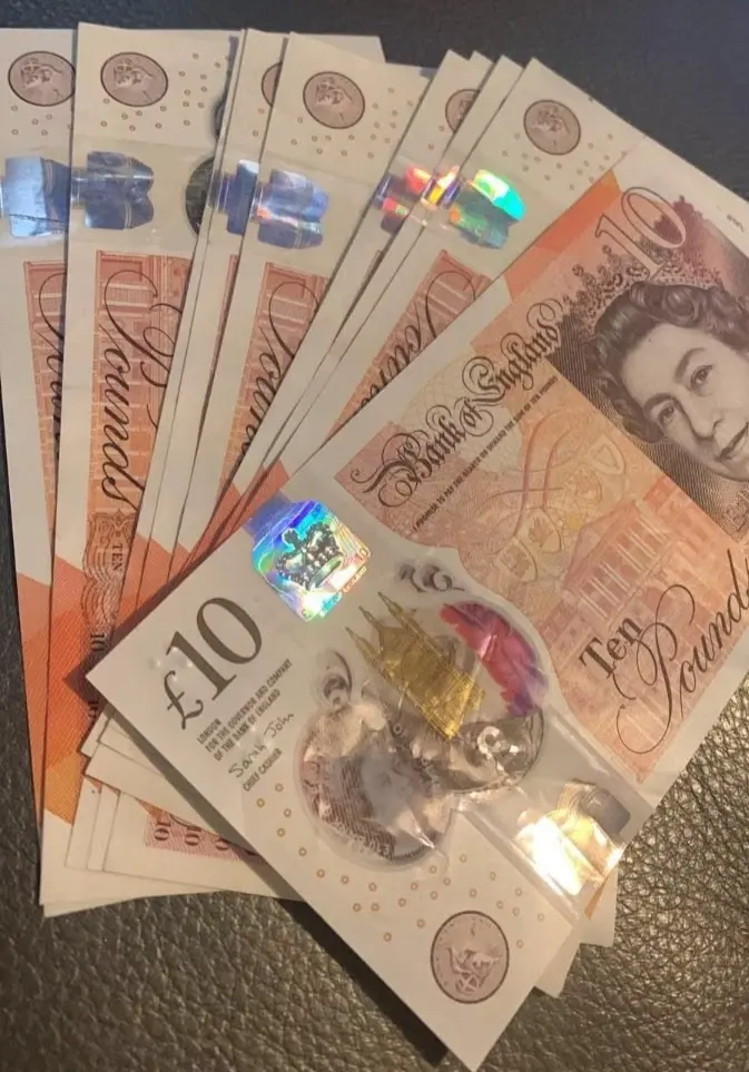 Fake GBP £10 Pound Banknotes