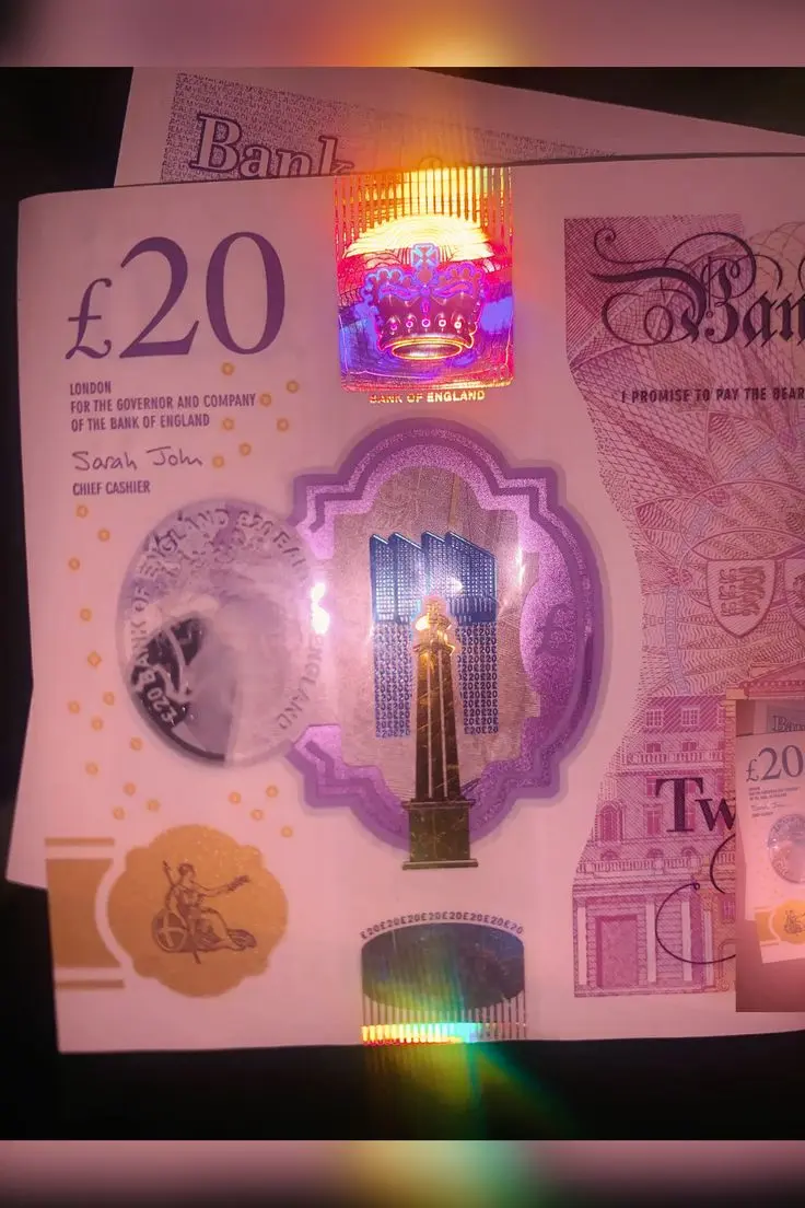 Fake GBP £20 Pound Banknotes