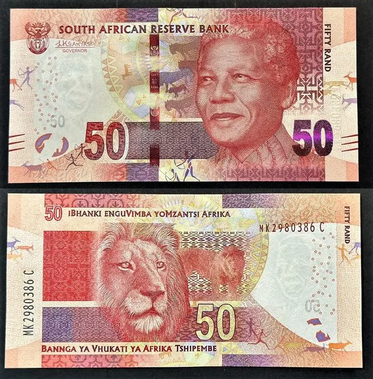 Fake R50 South African Rand  Banknotes